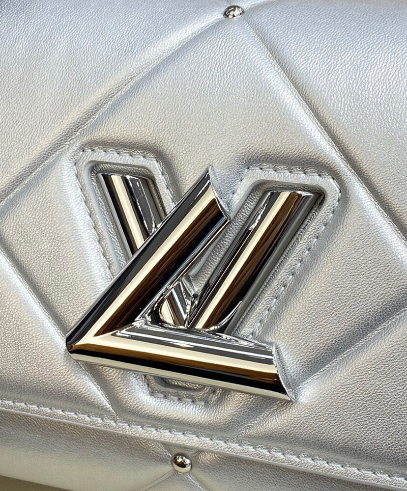 Louis Vuitton Twist MM M59029 M59031 Silver