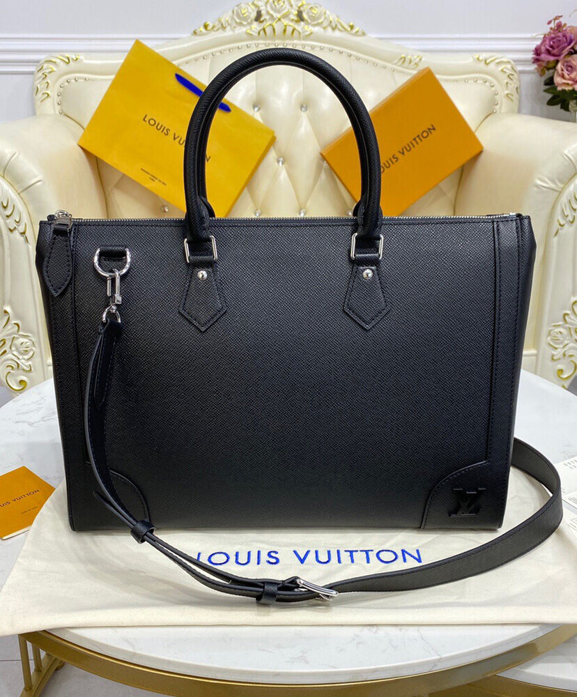 Louis Vuitton Slim Briefcase M30810 Black