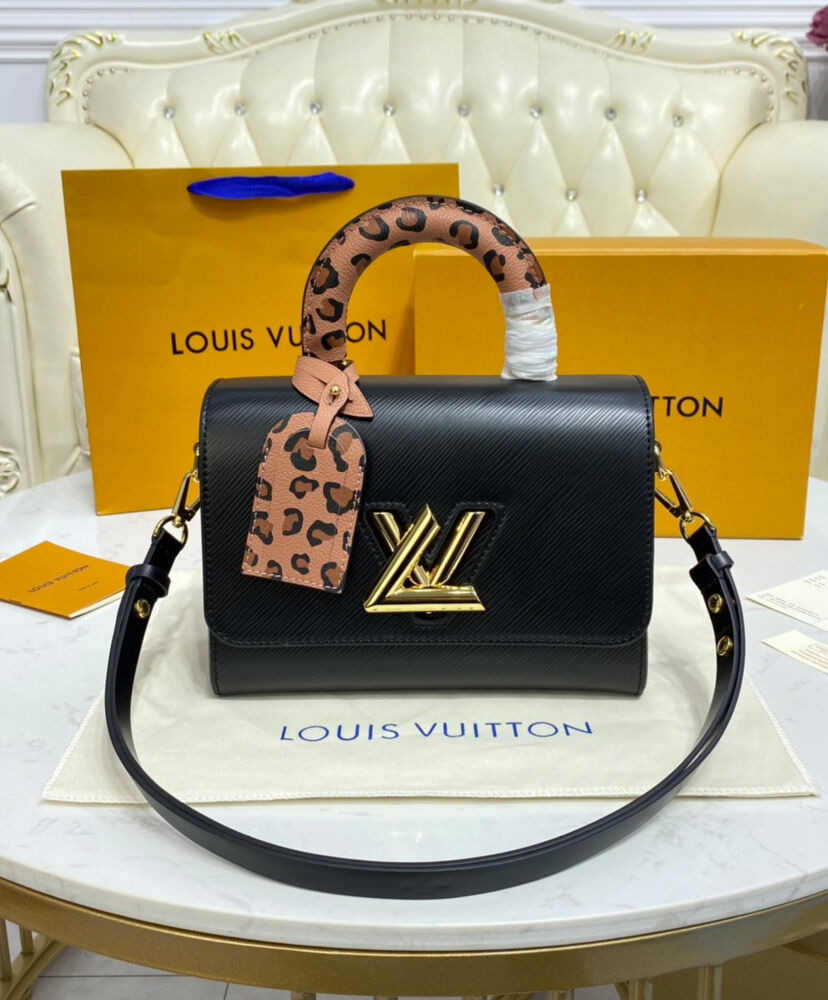 Louis Vuitton Twist MM M58568 Black