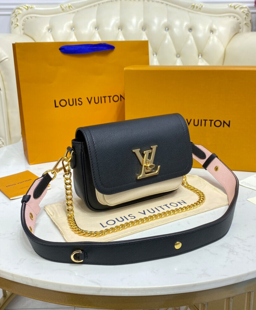 Louis Vuitton Lockme Tender Bag M58554 M58555 M58557 Black