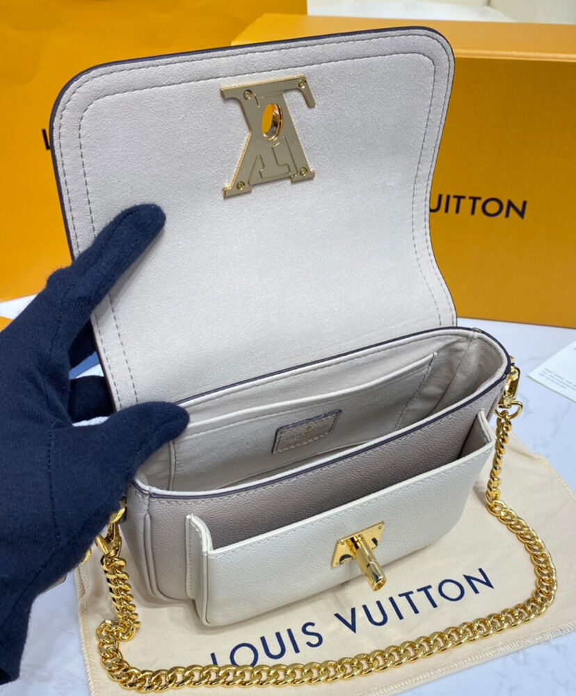 Louis Vuitton Lockme Tender Bag M58554 M58555 M58557 Gray