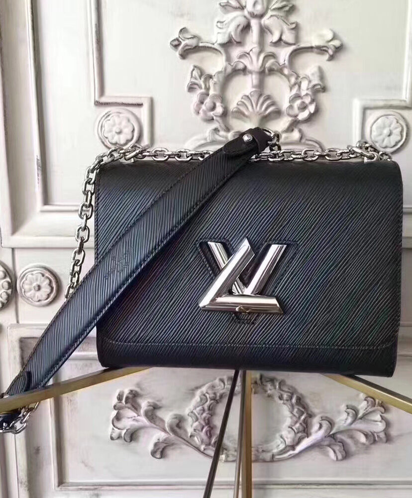 Louis Vuitton Twist MM M50282 Black