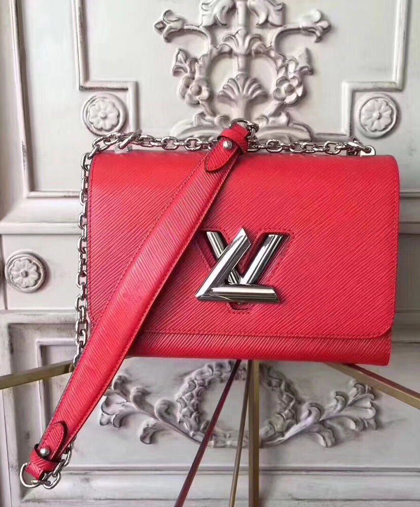 Louis Vuitton Twist MM M50282 Red