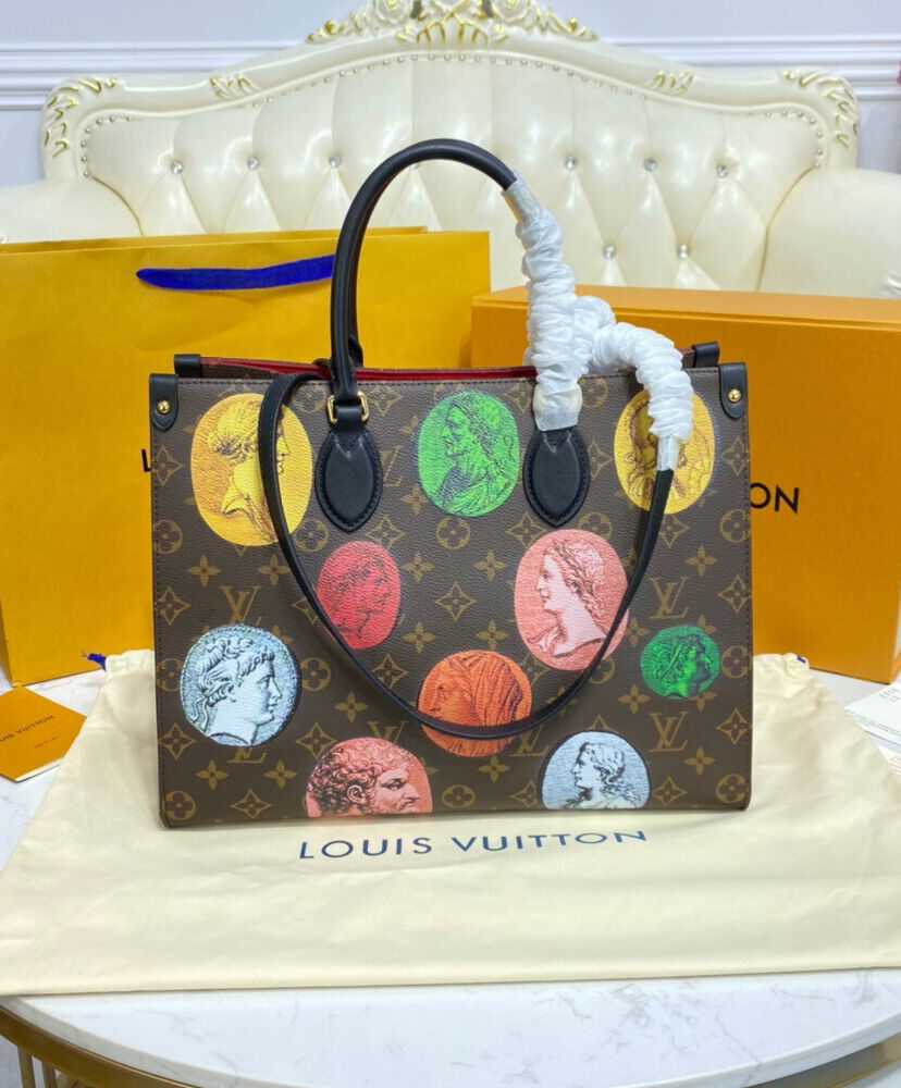 Louis Vuitton Onthego MM M59245 Brown