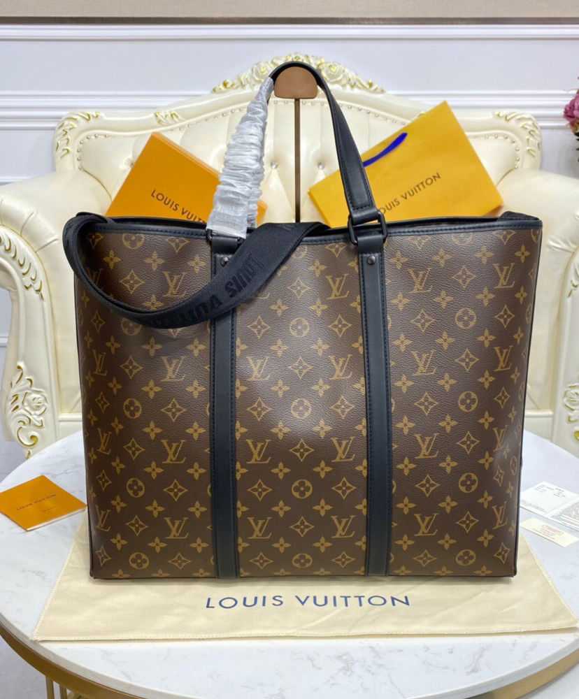 Louis Vuitton Week-End Tote GM M45733 Brown