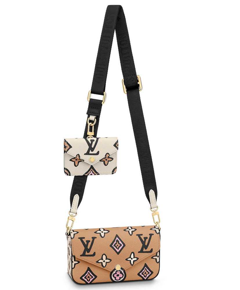 Louis Vuitton Felicie Strap & Go M80695 Apricot - Click Image to Close