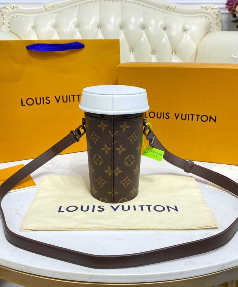 Louis Vuitton Coffee Cup Pouch M80812 Brown