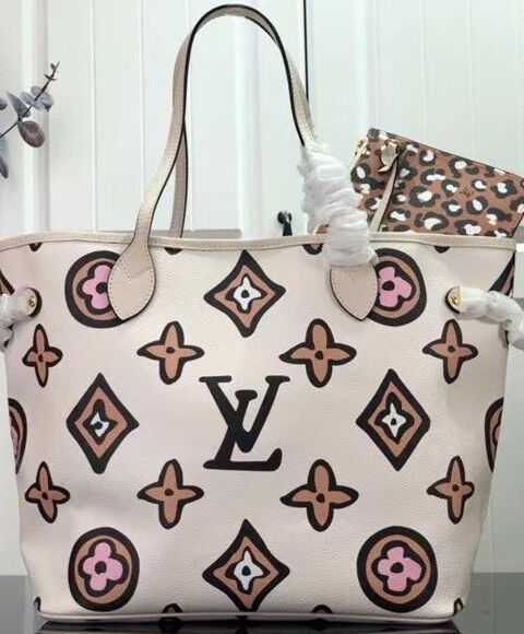 Louis Vuitton Neverfull MM M45818 Cream