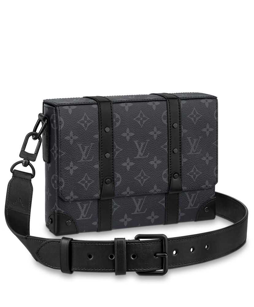 Louis Vuitton Trunk Messenger M45727 Black - Click Image to Close