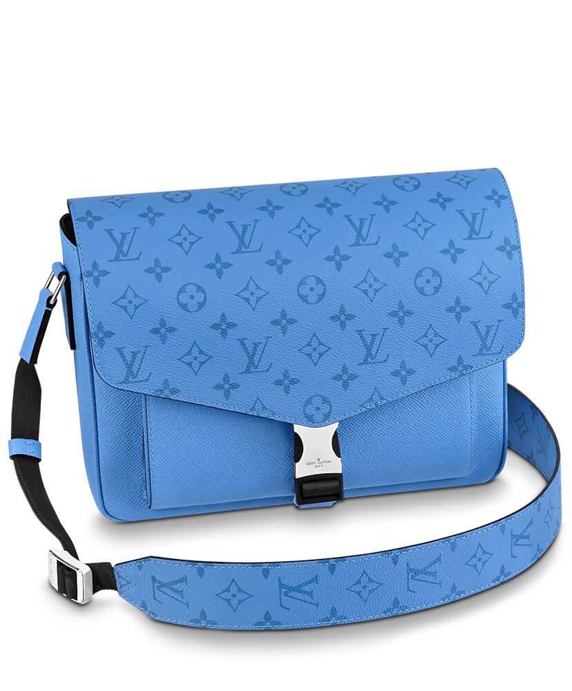 Louis Vuitton New Messenger M30745 M30746 Blue - Click Image to Close