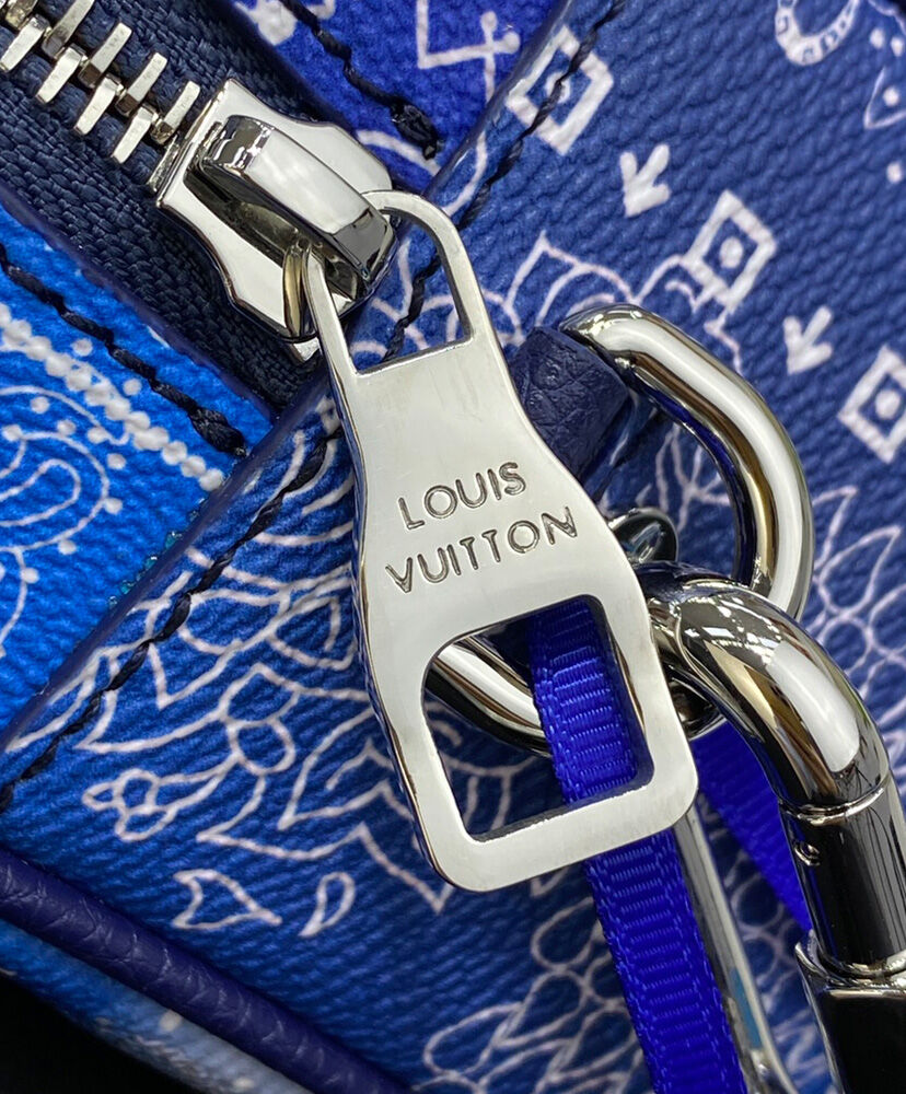 Louis Vuitton Mini Soft Trunk M20557 Blue