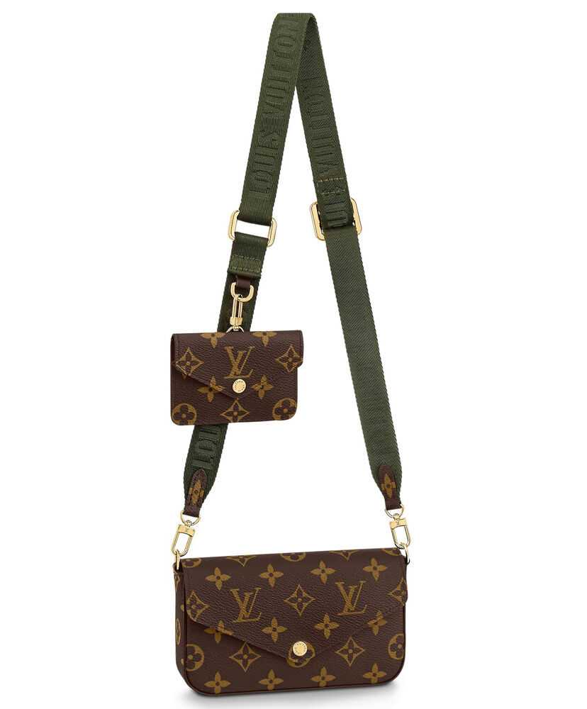 Louis Vuitton Felicie Strap & Go M80091 Green