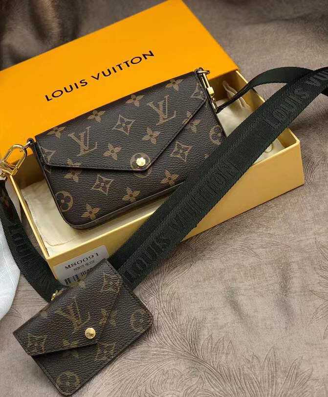 Louis Vuitton Felicie Strap & Go M80091 Green