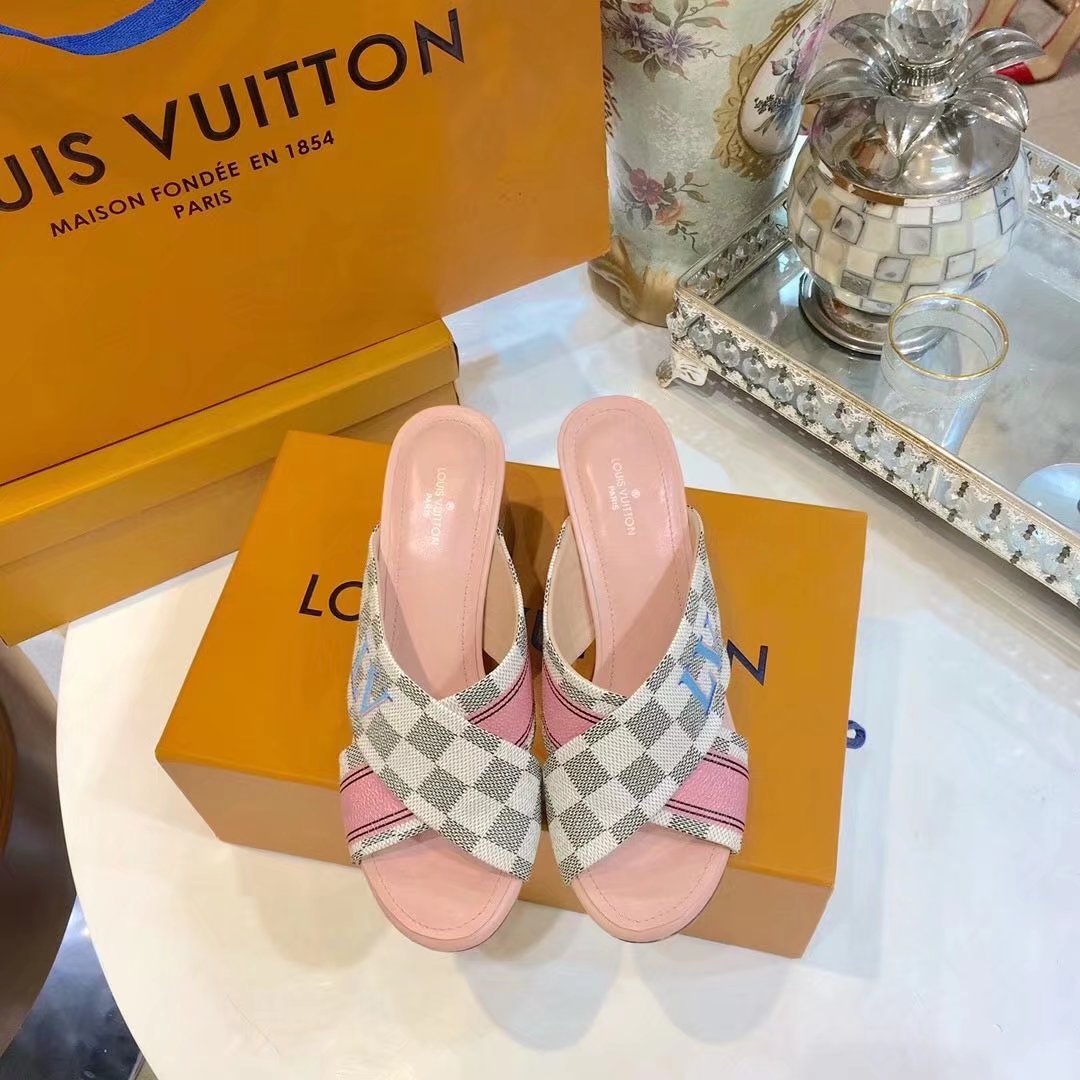 Louis Vuitton Outlet lady slippers LV845SY - Click Image to Close