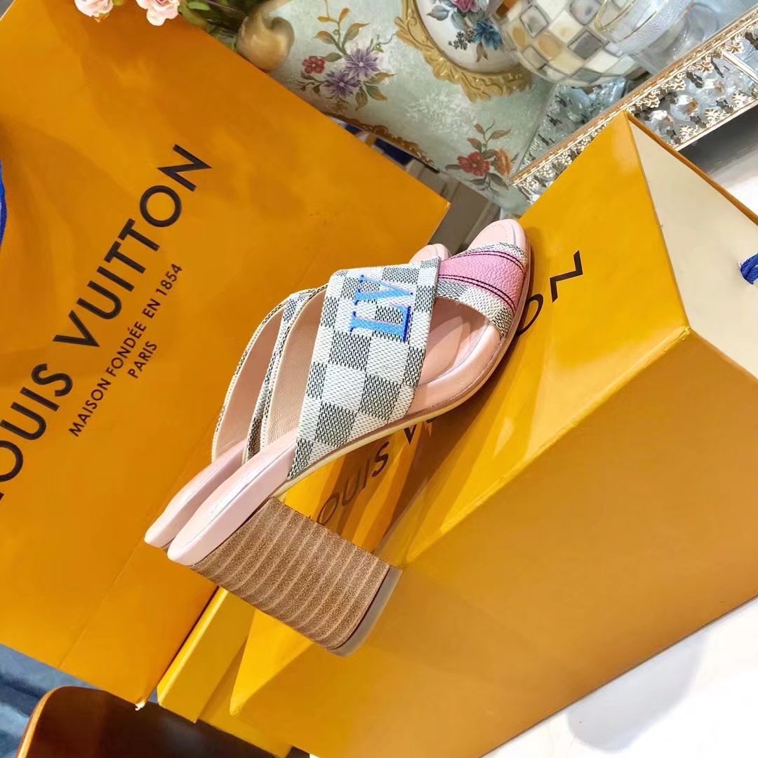 Louis Vuitton Outlet lady slippers LV845SY