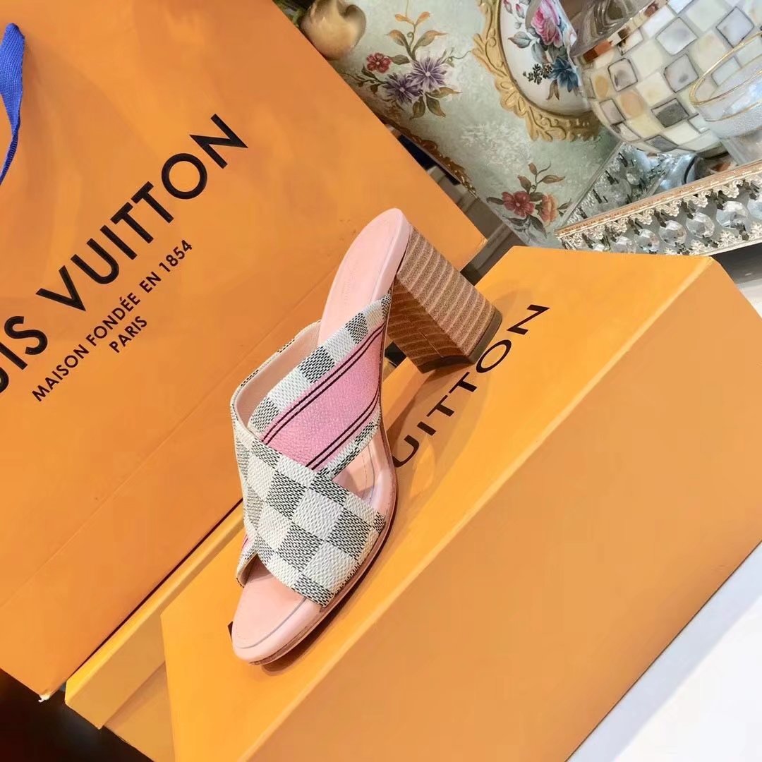 Louis Vuitton Outlet lady slippers LV845SY