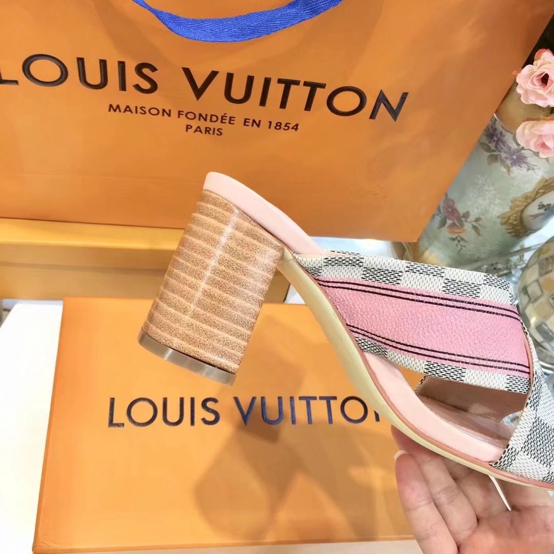 Louis Vuitton Outlet lady slippers LV845SY