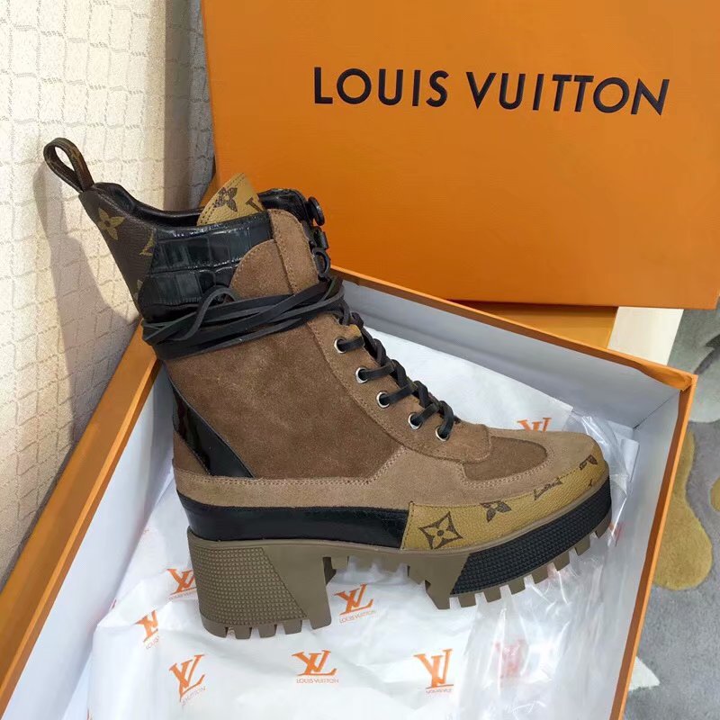 Louis Vuitton Outlet LAUREATE PLATFORM DESERT BOOT LVC918SY