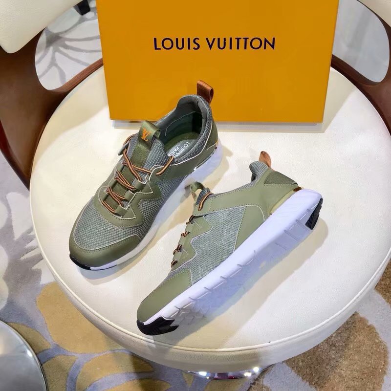 Louis Vuitton Outlet AFTERGAME SNEAKER LV912SY green - Click Image to Close