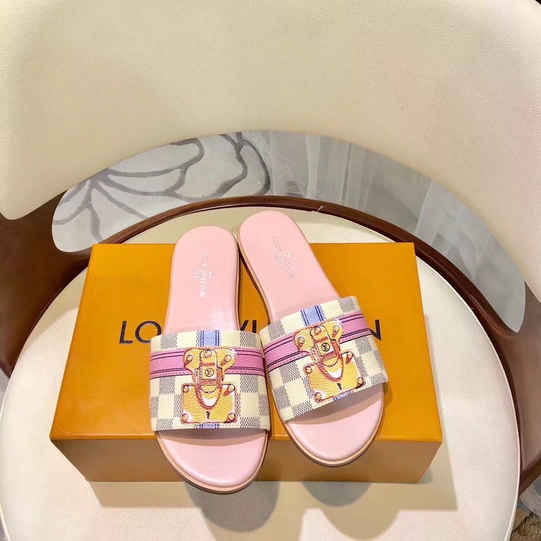 Louis Vuitton Outlet lady slippers LV844SY