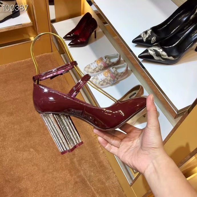 Louis Vuitton Outlet High-heeled shoes LV960SY-4 7CM height