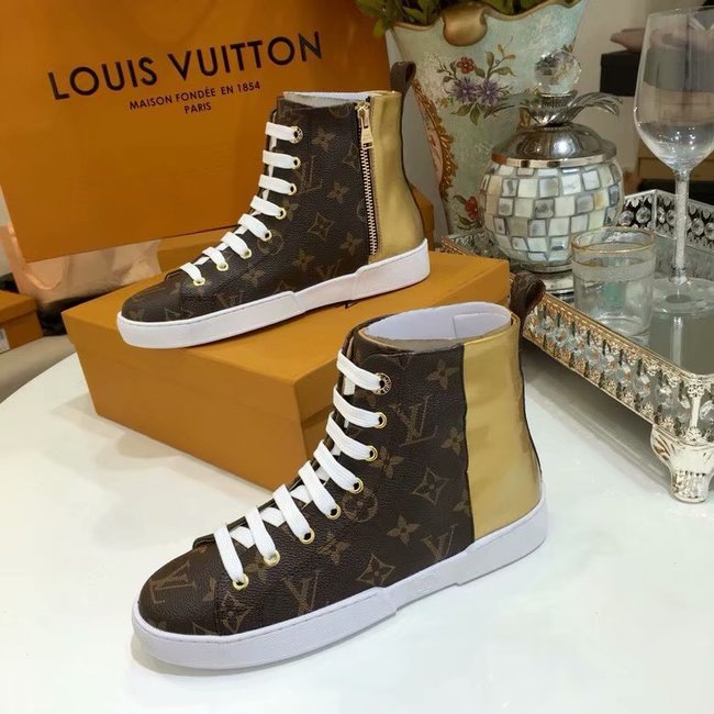 Louis Vuitton Outlet DIGITAL EXCLUSIVE HEART SNEAKER BOOT LV902SY yellow