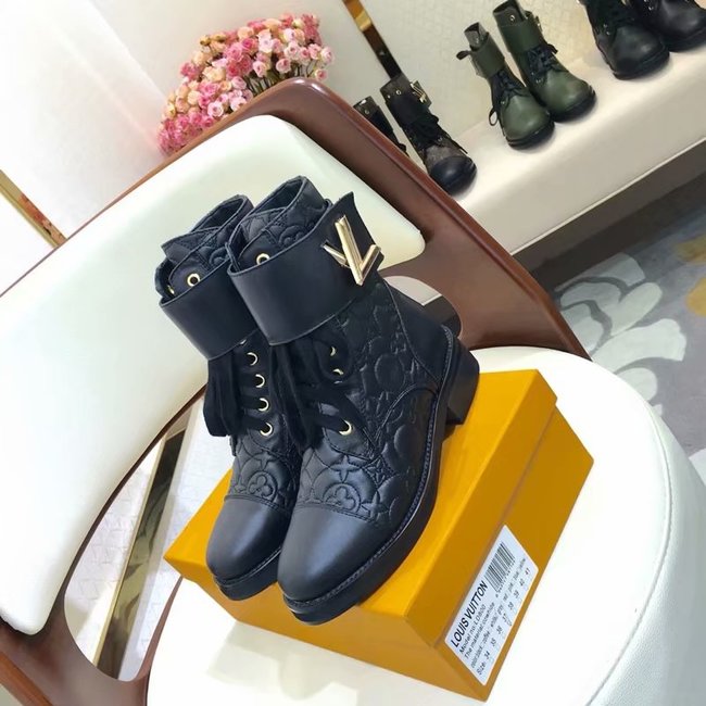 Louis Vuitton Outlet WONDERLAND FLAT RANGER LV909SY black - Click Image to Close