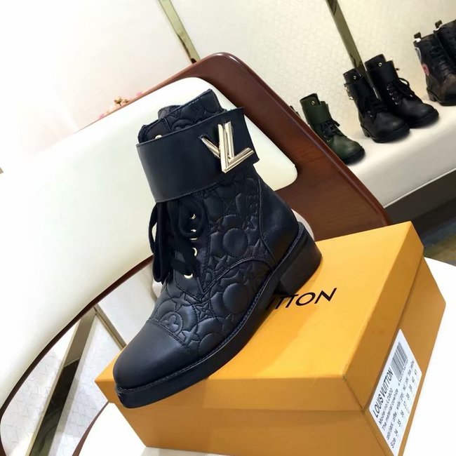 Louis Vuitton Outlet WONDERLAND FLAT RANGER LV909SY black