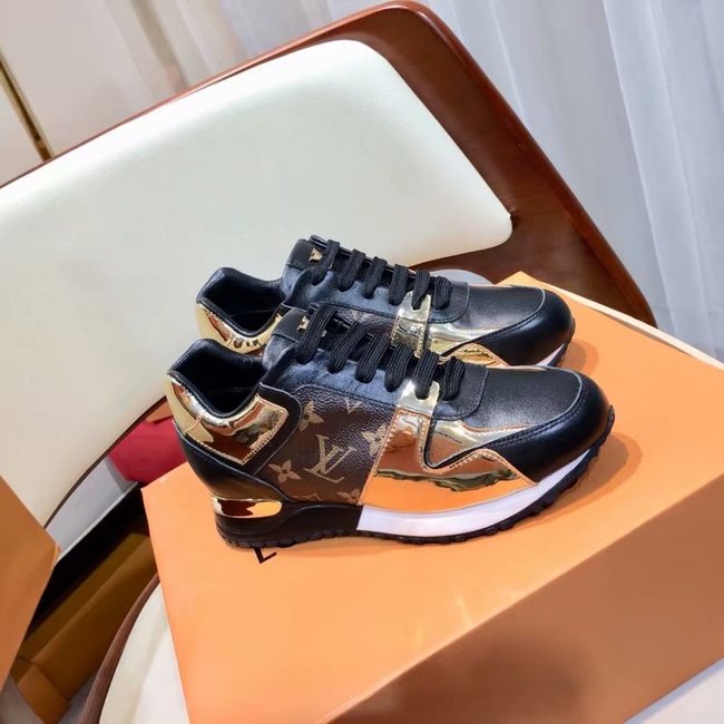 Louis Vuitton Outlet RUN AWAY SNEAKER LV898SY black - Click Image to Close