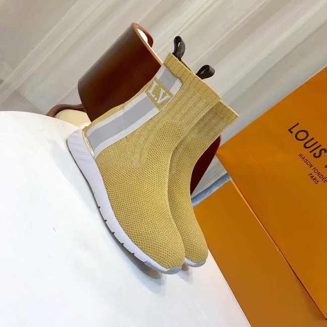 Louis Vuitton Outlet AFTERGAME SNEAKER BOOT LV897SY yellow