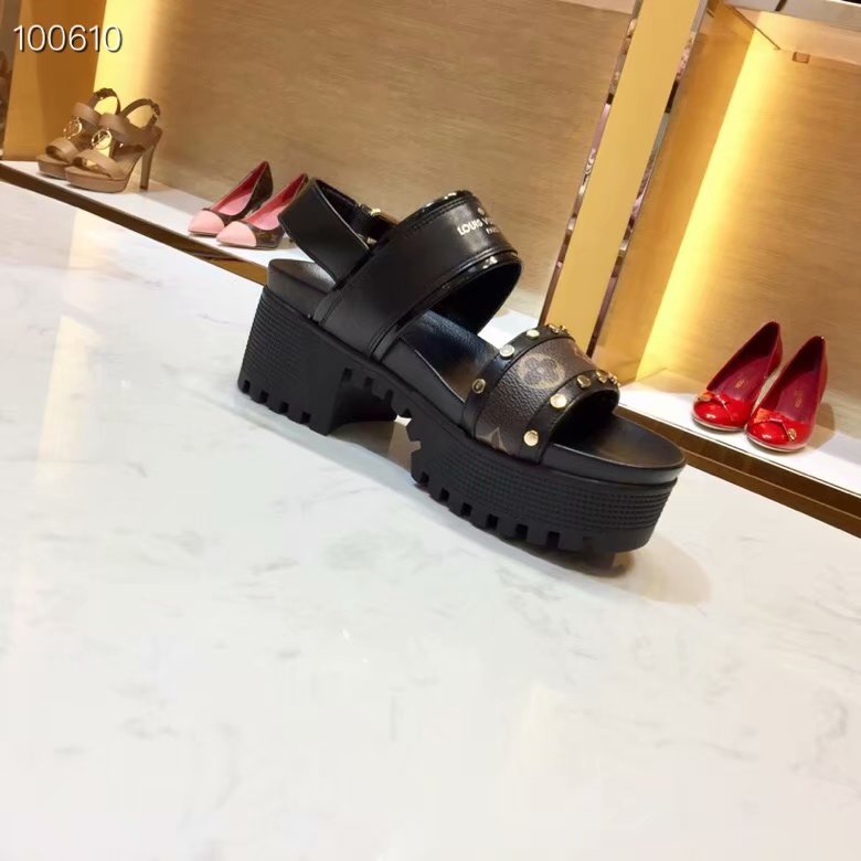 Louis Vuitton Outlet Sandals LV943SY 5CM height