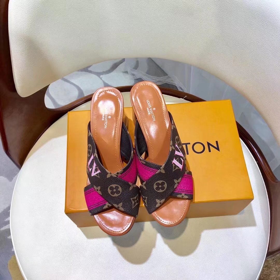 Louis Vuitton Outlet lady slippers LV846SY