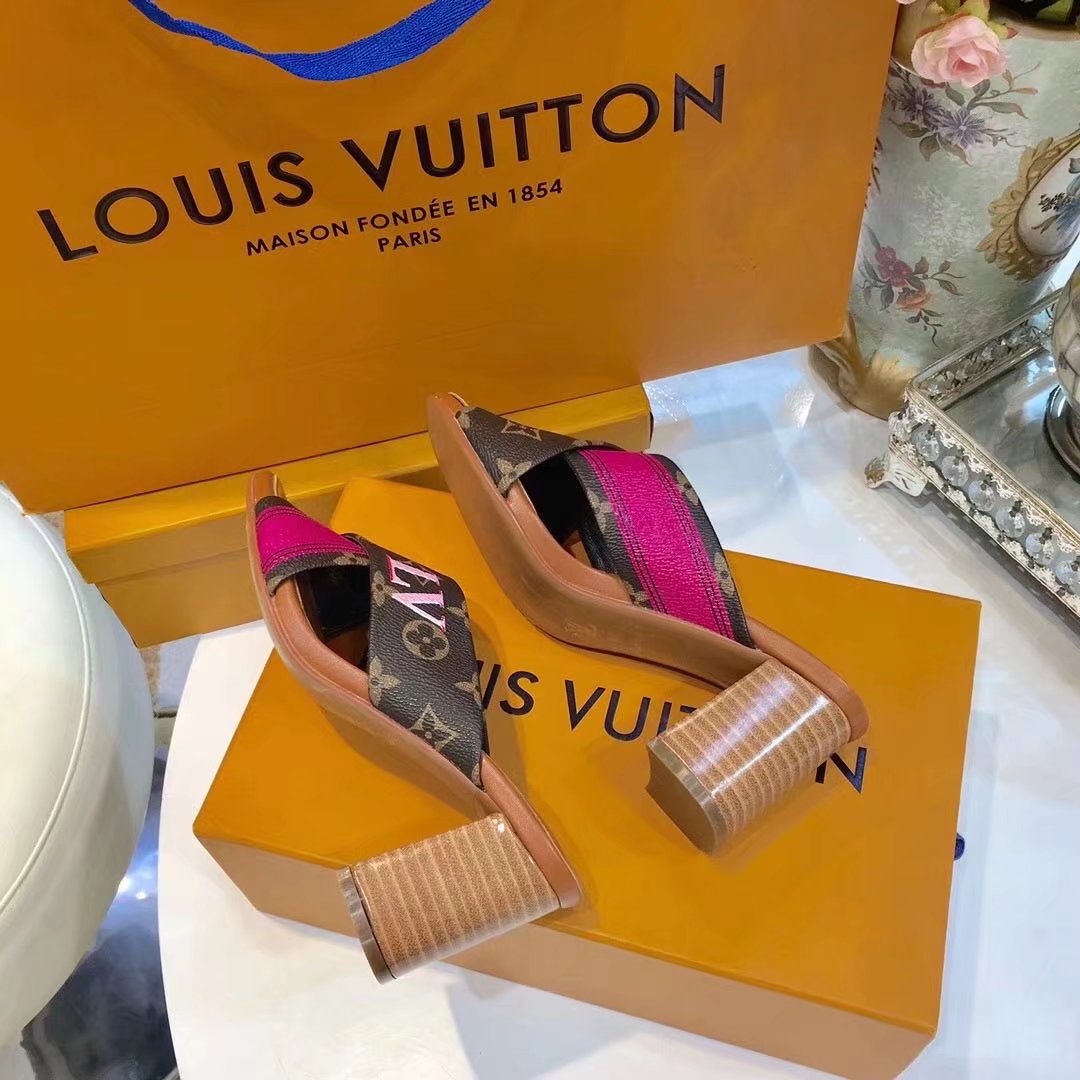 Louis Vuitton Outlet lady slippers LV846SY