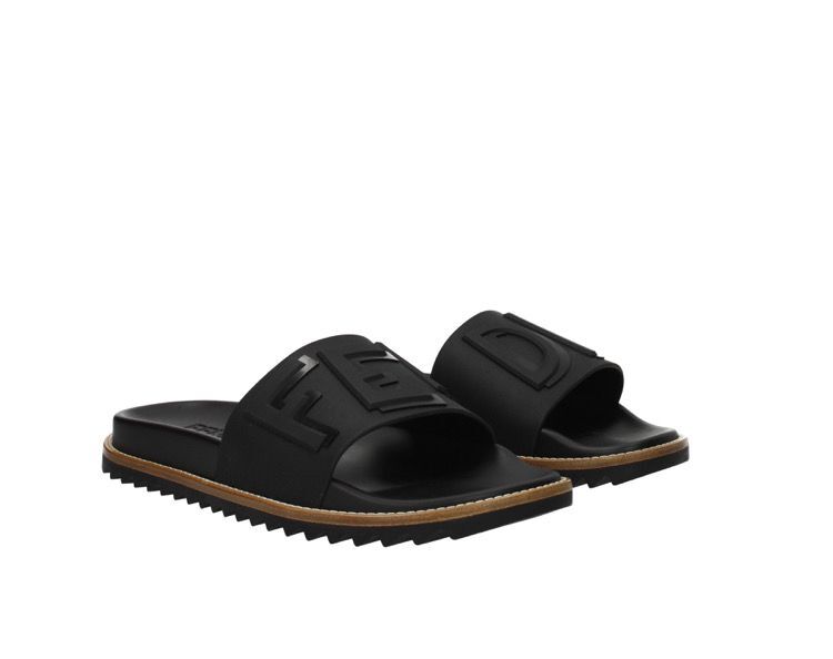 Louis Vuitton Outlet Fendi Slippers F4098 Black