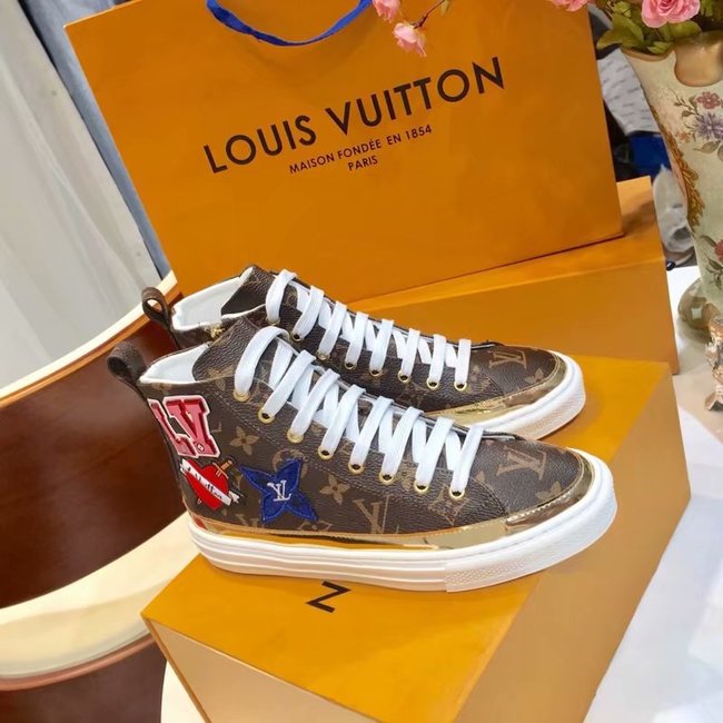 Louis Vuitton Outlet STELLAR SNEAKER BOOT LV891SY brown - Click Image to Close