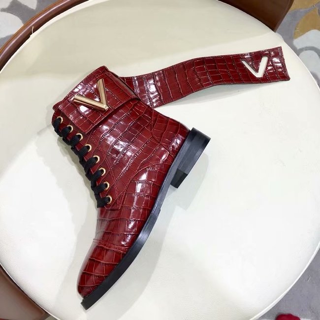 Louis Vuitton Outlet WONDERLAND FLAT RANGER LV908SY red