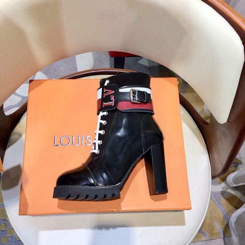 Louis Vuitton Outlet STAR TRAIL ANKLE BOOT LV924SY black