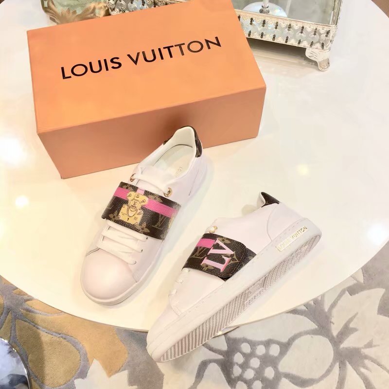 Louis Vuitton Outlet FRONTROW SNEAKER LV913SY white - Click Image to Close