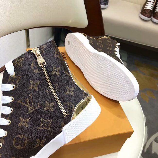 Louis Vuitton Outlet DIGITAL EXCLUSIVE HEART SNEAKER BOOT LV901SY brown