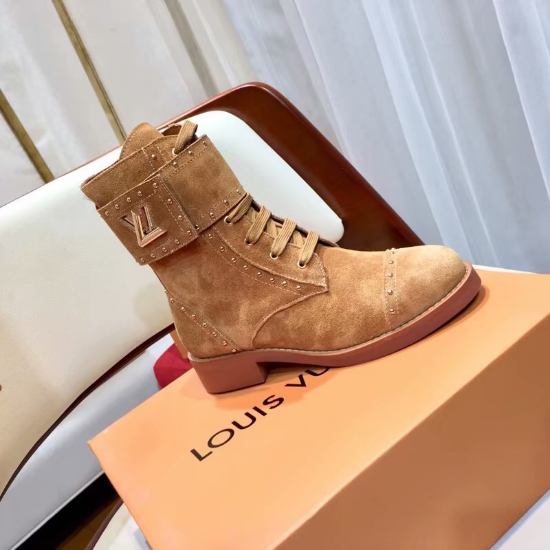 Louis Vuitton Outlet WONDERLAND FLAT RANGER LV921SY Camel