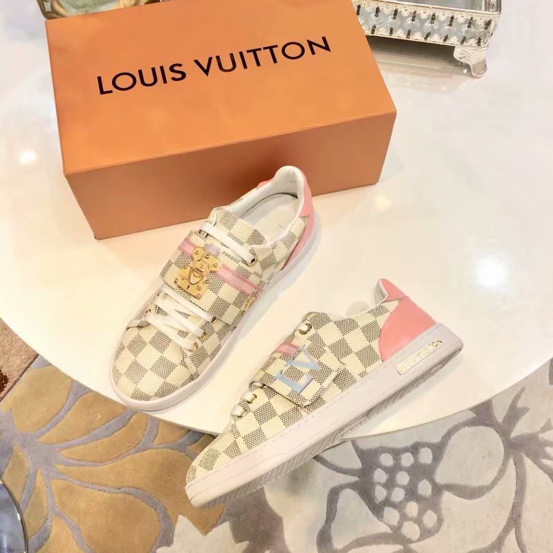 Louis Vuitton Outlet FRONTROW SNEAKER LV913SY Damier Azur canvas - Click Image to Close