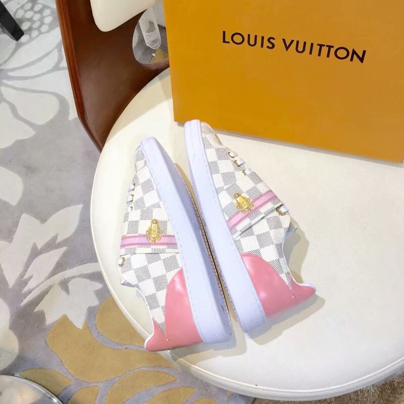 Louis Vuitton Outlet FRONTROW SNEAKER LV913SY Damier Azur canvas