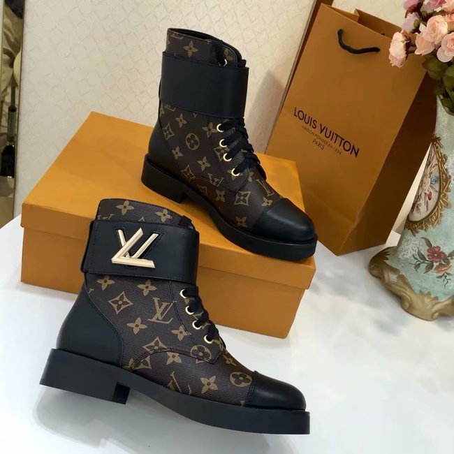 Louis Vuitton Outlet WONDERLAND FLAT RANGER LV909SY brown