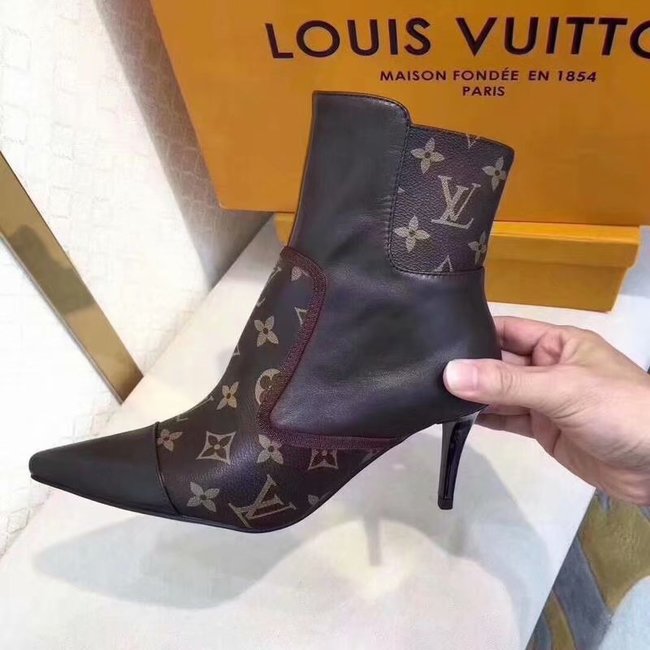 Louis Vuitton Outlet MATCHMAKE ANKLE BOOT LV907SY black&brown