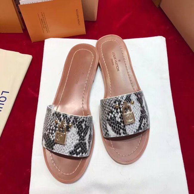 Louis Vuitton Outlet lady slippers LV884LD grey - Click Image to Close