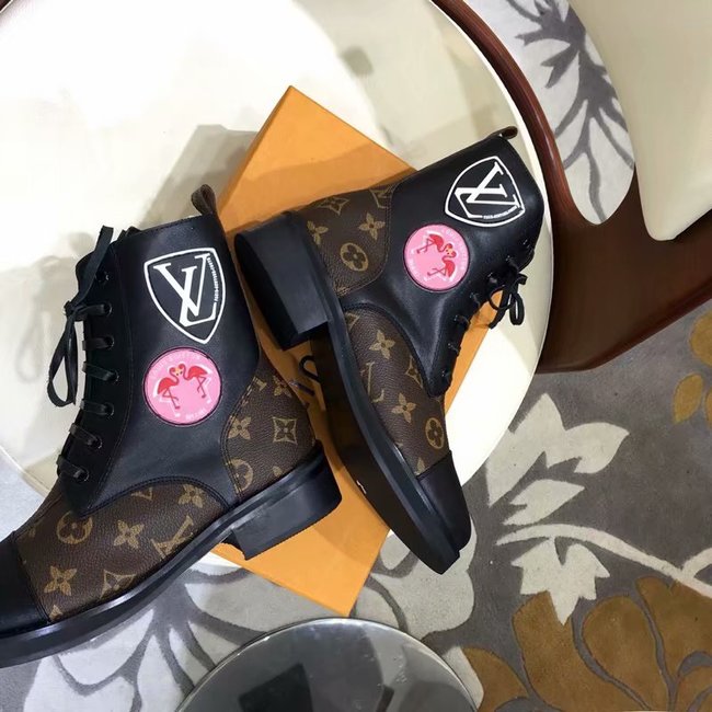 Louis Vuitton Outlet BLACK HEART FLAT RANGER LV909SY - Click Image to Close