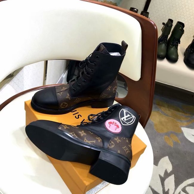 Louis Vuitton Outlet BLACK HEART FLAT RANGER LV909SY