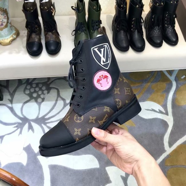 Louis Vuitton Outlet BLACK HEART FLAT RANGER LV909SY